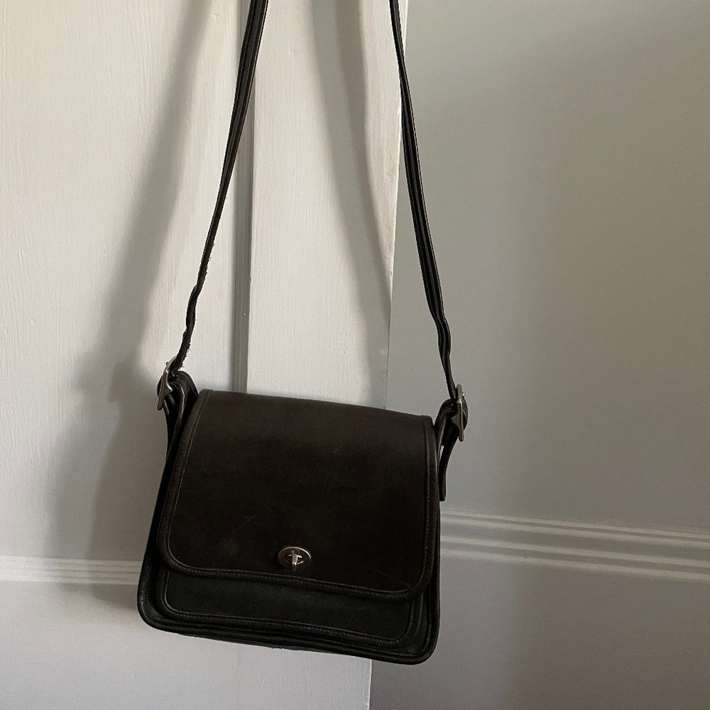 Vintage Coach Leather Rambler Bag 9061